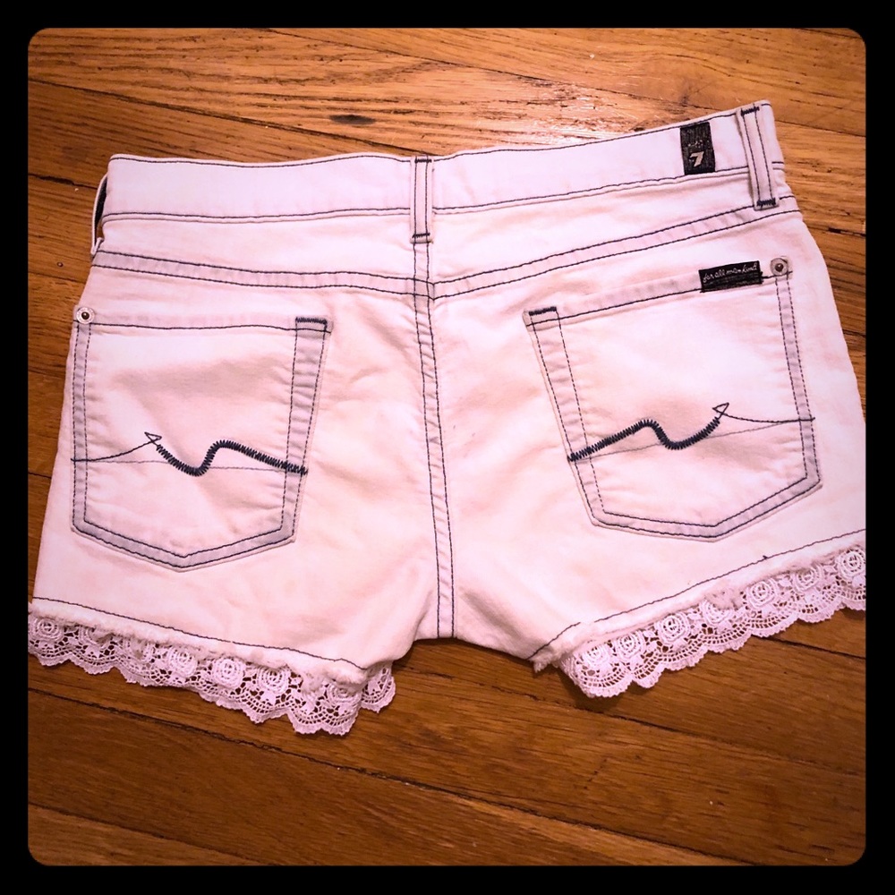 7 For All Mankind cutoff shorts